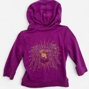 Rare Y2K Apple Bottoms Sequined Beaded Hoodie